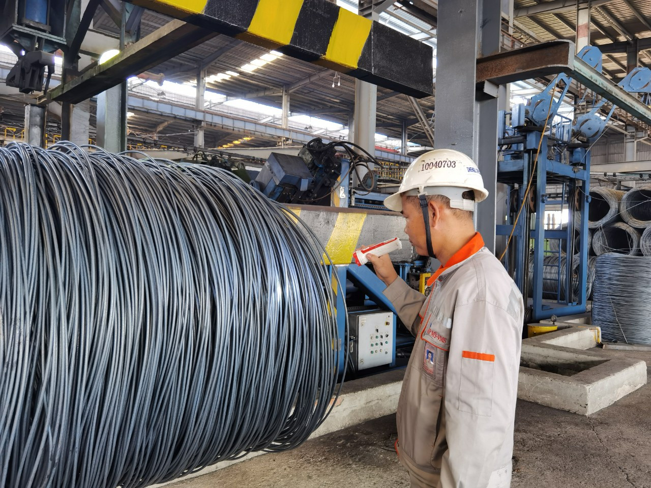 Quy trình quản lý vận hành hệ thống, dây chuyền sản xuất được đầu tư bài bản, hiện đại tại Công ty TNHH Thép đặc biệt Shengli Việt Nam