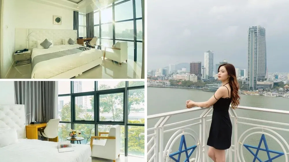 Thiết kế nội thất hiện đại và sang trọng tại Star City Hotel, một lựa chọn tuyệt vời cho khách sạn đà nẵng sông hàn