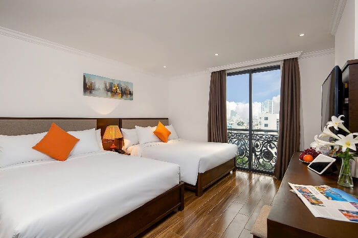 Thiết kế nội thất hiện đại và tiện nghi tại Roliva Hotel &amp; Apartment, một khách sạn đường Phạm Văn Đồng Đà Nẵng đáng cân nhắc