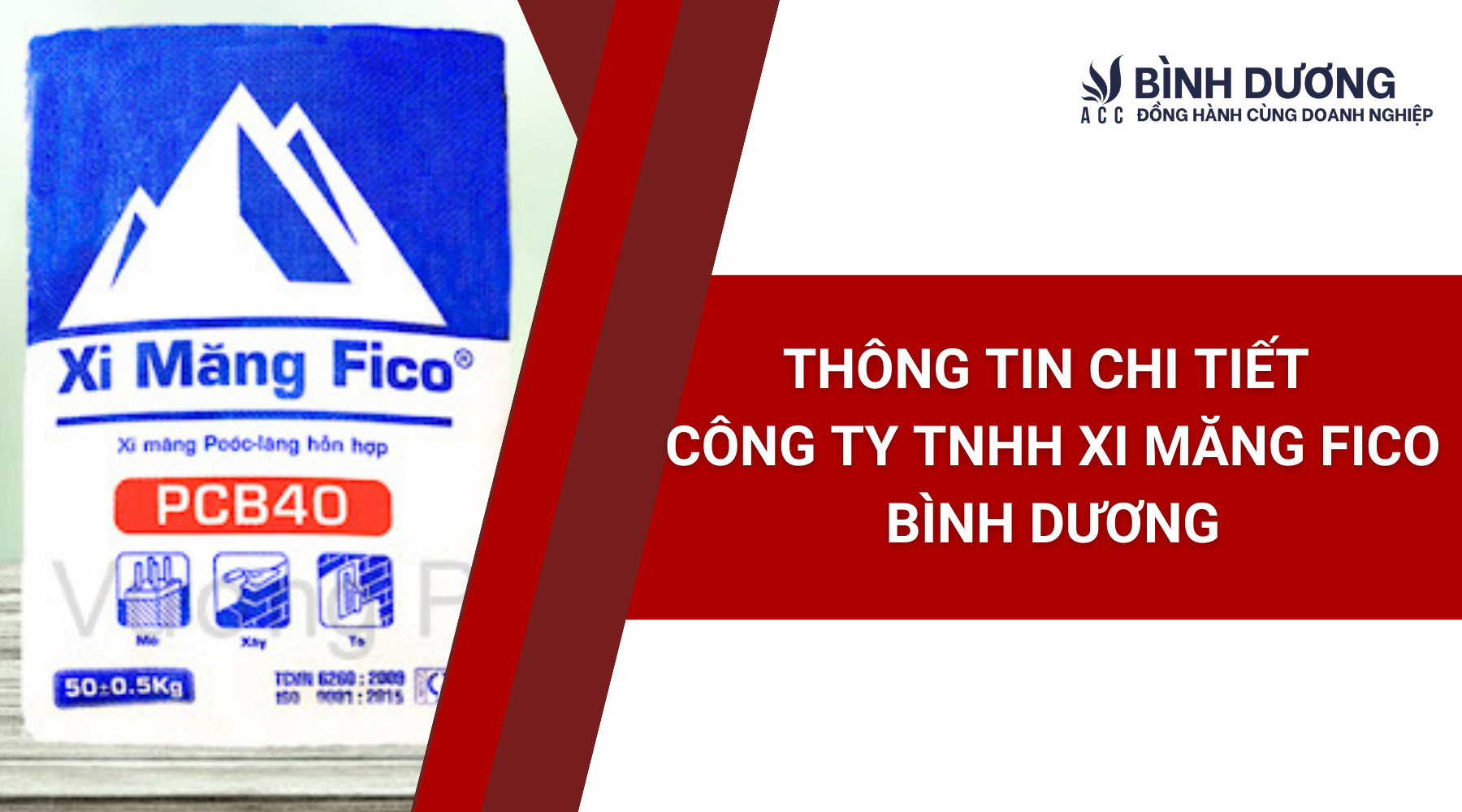 Tổng quan về Công ty TNHH Xi măng Fico Bình Dương và thông tin doanh nghiệp