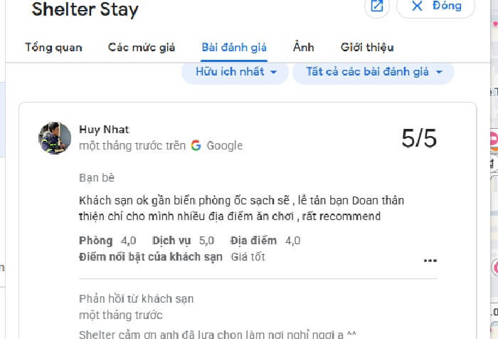 Tìm hiểu kỹ thông tin về khách sạn, tiện ích và giá cả trước khi quyết định đặt phòng trên đường Hồ Nghinh.