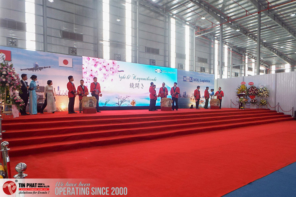 Lễ khánh thành Trung tâm Logistics của CÔNG TY TNHH MOL LOGISTICS VIỆT NAM TẠI HẢI PHÒNG, đánh dấu sự mở rộng hoạt động logistics tại thành phố cảng