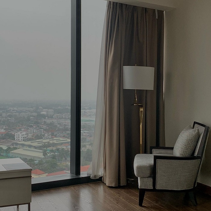 Tòa nhà Sheraton Hải Phòng hiện đại và sang trọng, là biểu tượng của thành phố