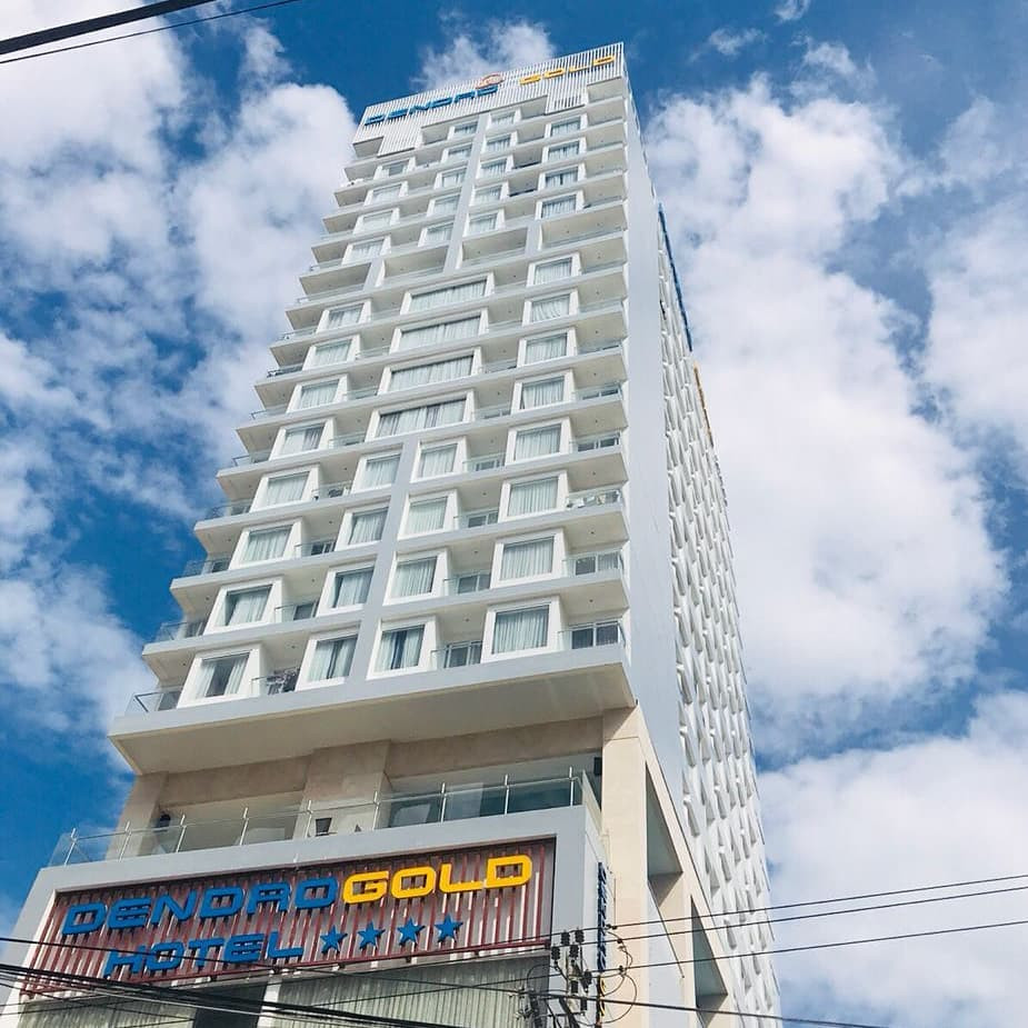Toàn cảnh Khách sạn Dendro Gold Nha Trang hiện đại