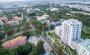 Toàn cảnh khu 2 Đại học Cần Thơ, nơi đào tạo nhân lực chủ chốt cho Công ty TNHH Hóa Nông Lúa Vàng