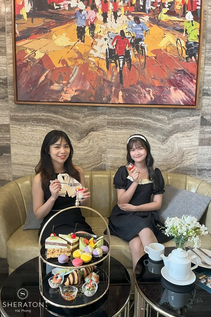 Trải nghiệm tiệc trà sang trọng tại Sheraton Hai Phong, một trong những khách sạn 5 sao hàng đầu