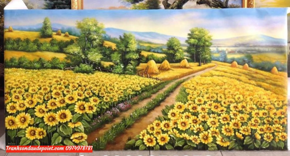 Tranh phong cảnh luôn là thể loại được yêu thích vì vẻ đẹp tự nhiên và sự thanh bình mà chúng mang lại.