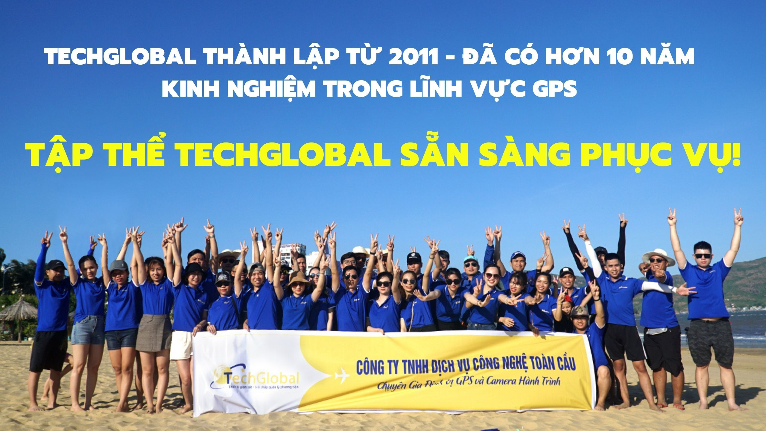 Đội ngũ nhân sự trẻ trung và năng động của công ty TNHH Dịch vụ Công nghệ Toàn Cầu TechGlobal