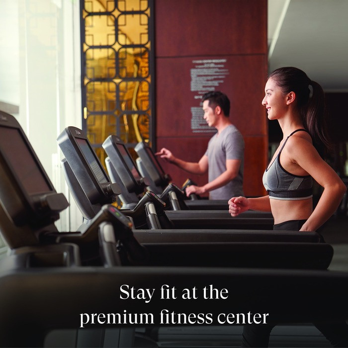 Trung tâm thể thao hiện đại tại Sheraton Hai Phong giúp du khách duy trì thói quen rèn luyện sức khỏe