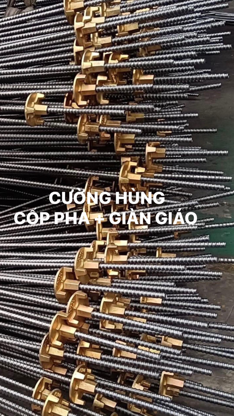 Ty ren và bát chuồn, thành phần quan trọng của hệ thống cốp pha.