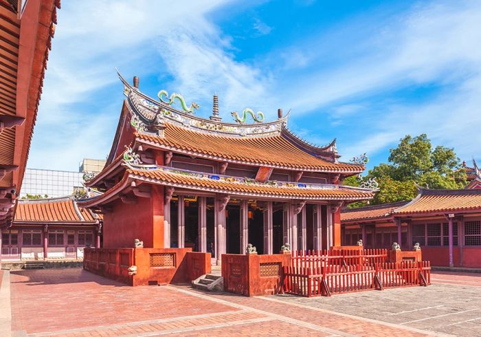 Đền Khổng Tử, địa điểm du lịch tâm linh Đài Nam