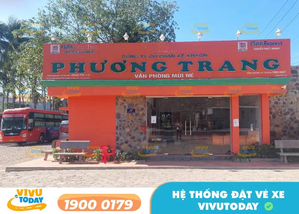 Địa chỉ văn phòng nhà xe Phương Trang Mũi Né - Phan Thiết