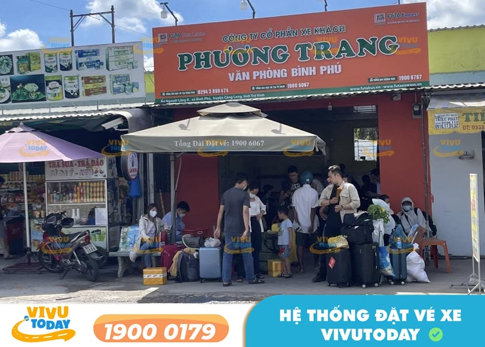 Địa chỉ văn phòng nhà xe Phương Trang tại Trà Vinh