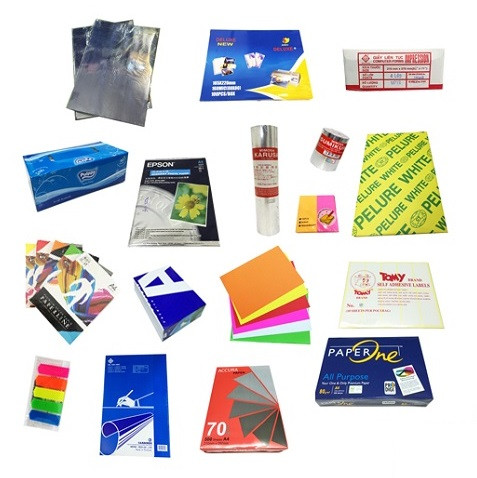 Các loại giấy in chất lượng được cung cấp bởi công ty TNHH Thiết Bị Văn Phòng Khang Minh