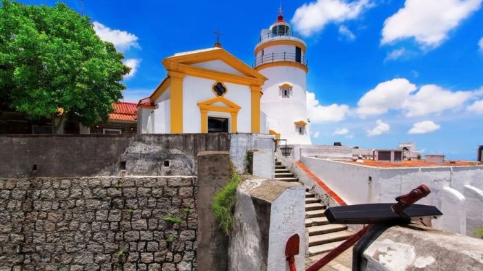 Pháo đài Guia Macau - Du lịch Macau khám phá lịch sử quân sự và hải đăng