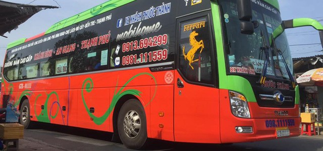 Xe Phước Thành Cần Thơ đi Bến Tre