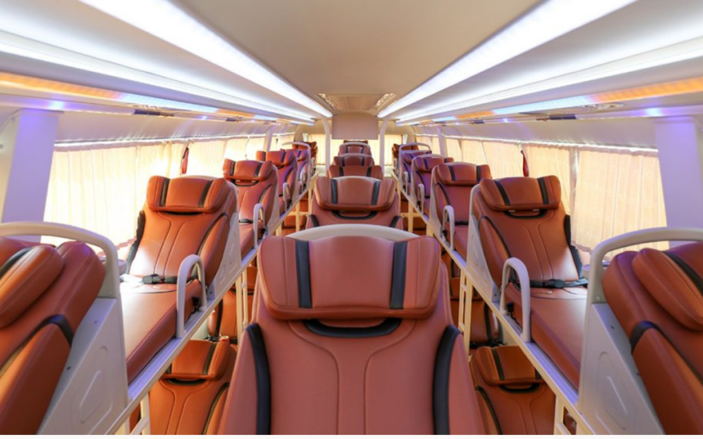 Các loại giường nằm trên xe Phương Trang Limousine