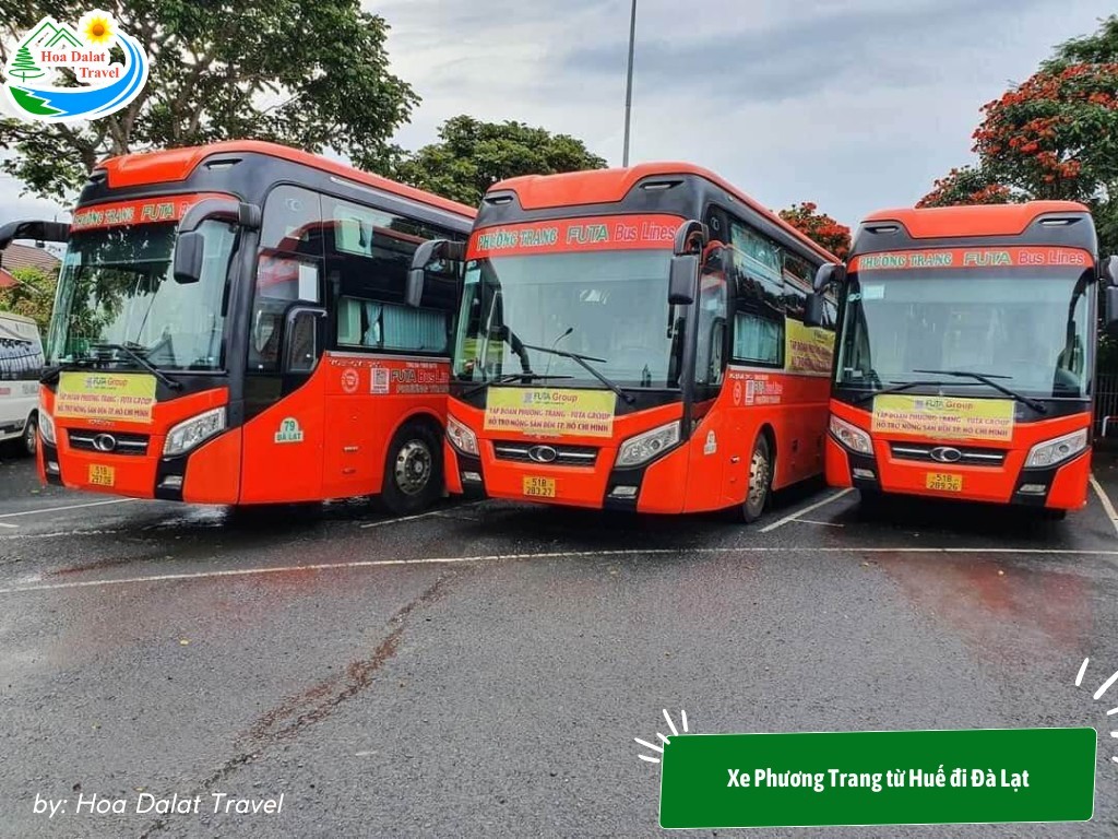 Xe Phương Trang từ Huế đi Đà Lạt