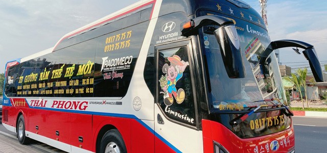 Xe Thái Phong Cần Thơ đi Đồng Nai