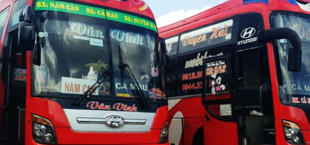 Xe Văn Vĩnh Trà Vinh đi Cà Mau