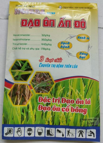 Thuốc trị đạo ôn NOFADA 822WP của CÔNG TY TNHH NÔNG NGHIỆP XANH VÀ XANH