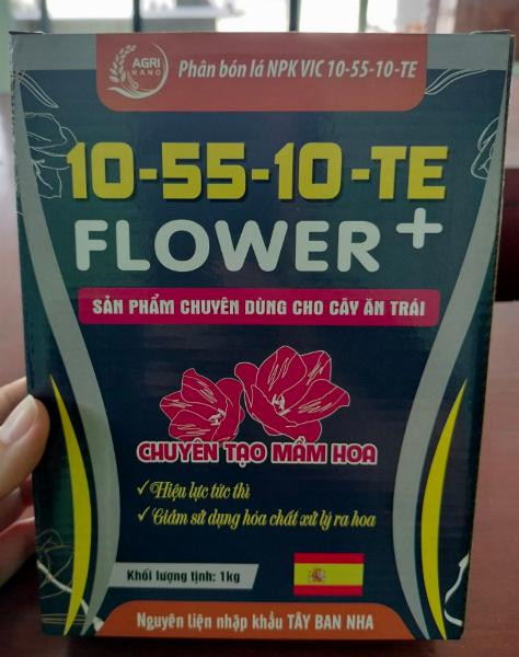 NPK VIC 10-55-10-TE, phân bón nhập khẩu từ CÔNG TY TNHH NÔNG NGHIỆP XANH VÀ XANH