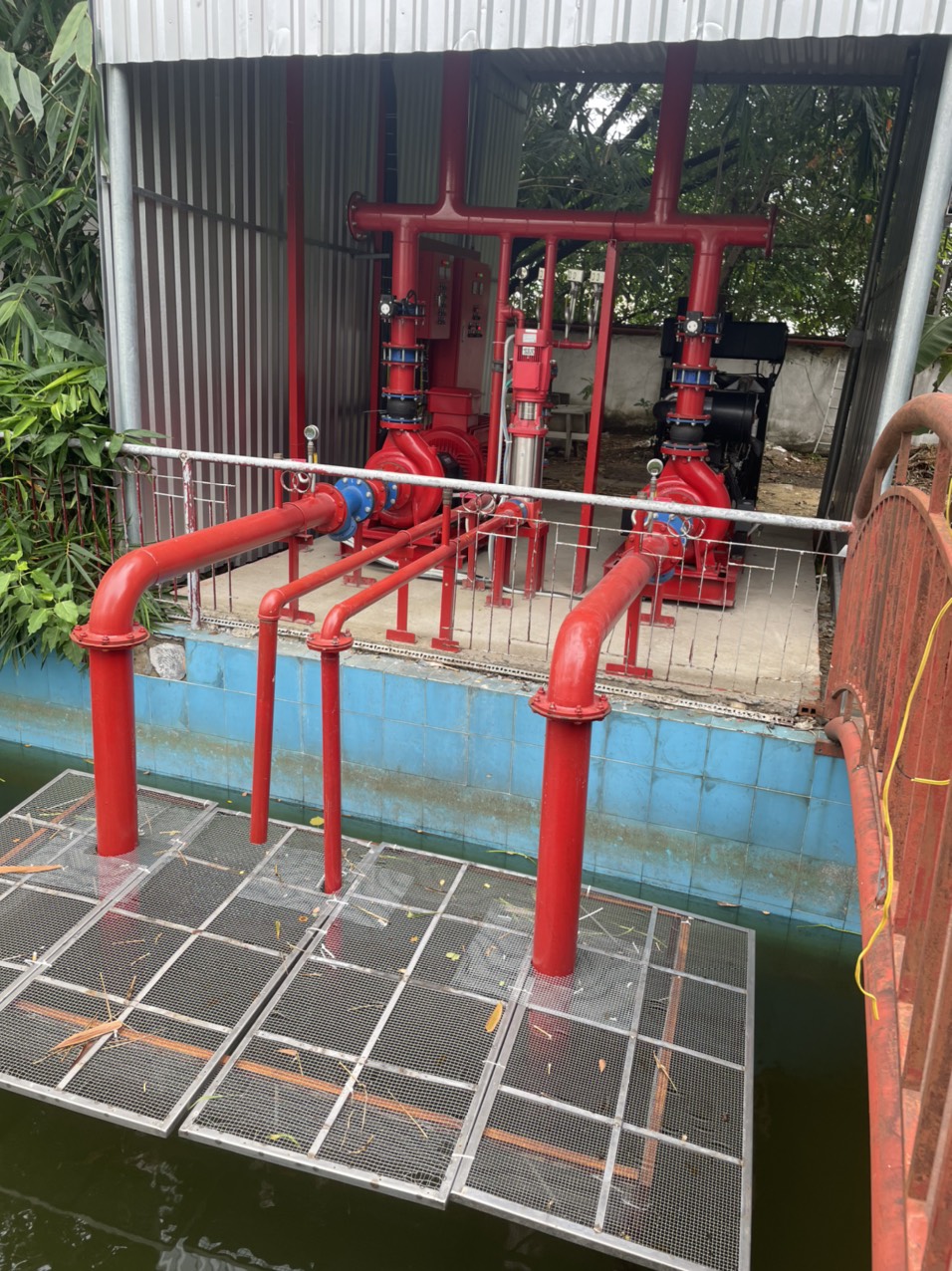 Cấu trúc hạ tầng PCCC chi nhánh Công ty TNHH Thương mại Vạn An