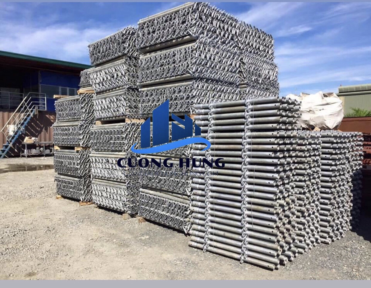 Hệ thống giàn giáo chất lượng cao do công ty tnhh giàn giáo hùng cường cung cấp.