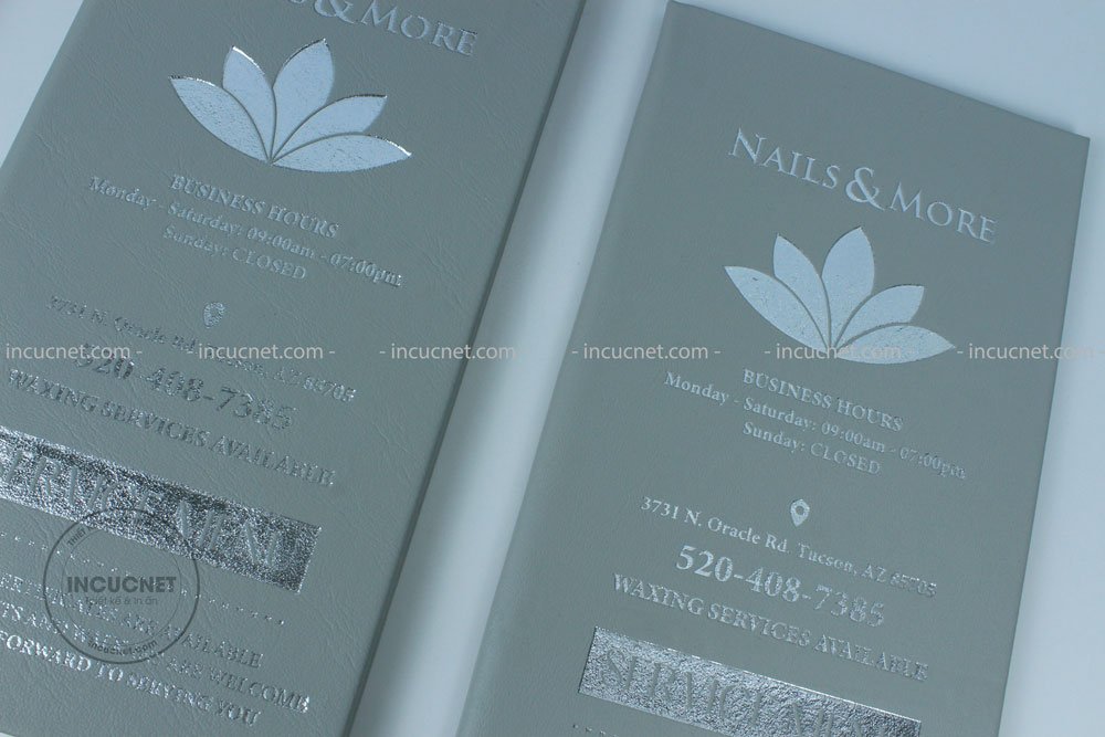 Menu spa mẫu 1