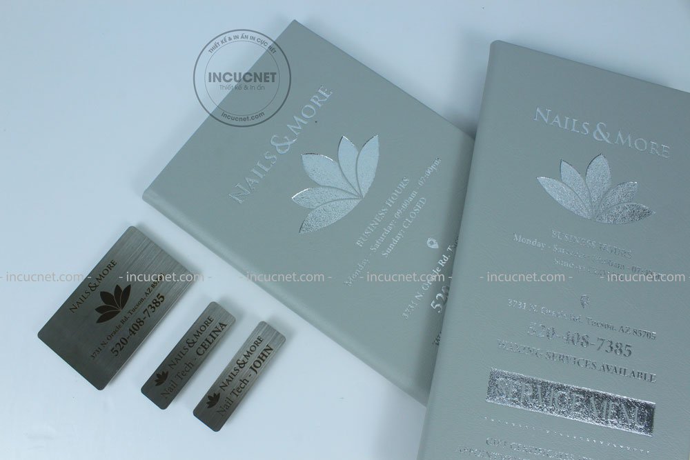 Menu spa mẫu 2