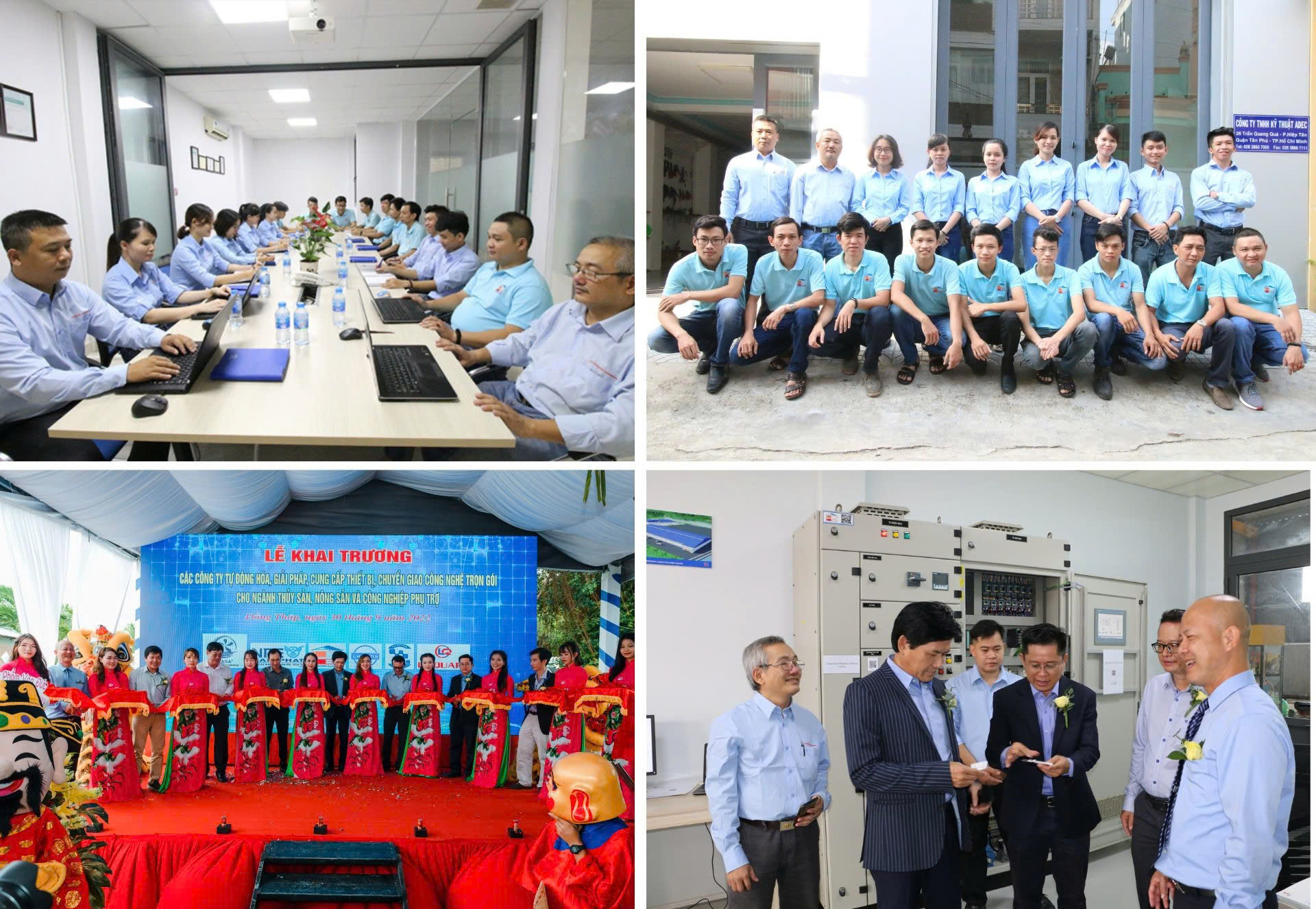 Hệ thống điện và điều khiển tự động được triển khai bởi CÔNG TY TNHH KỸ THUẬT TỰ ĐỘNG AN DƯƠNG